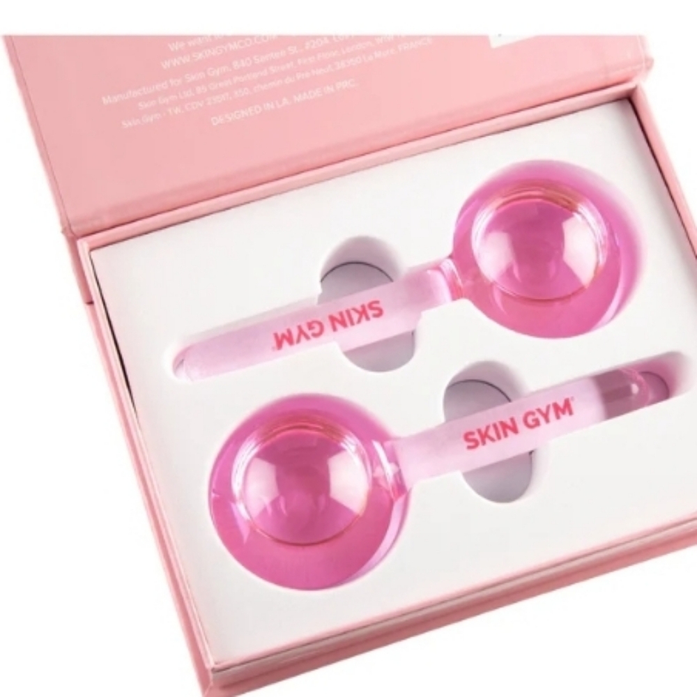 Skin Gym Cryocicles Pink Facial Ice Globes
